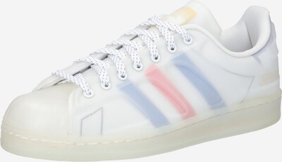 ADIDAS ORIGINALS Sneaker 'Superstar' in blau / goldgelb / rosa / naturweiß, Produktansicht