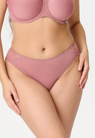 Slip di LingaDore in rosa: frontale
