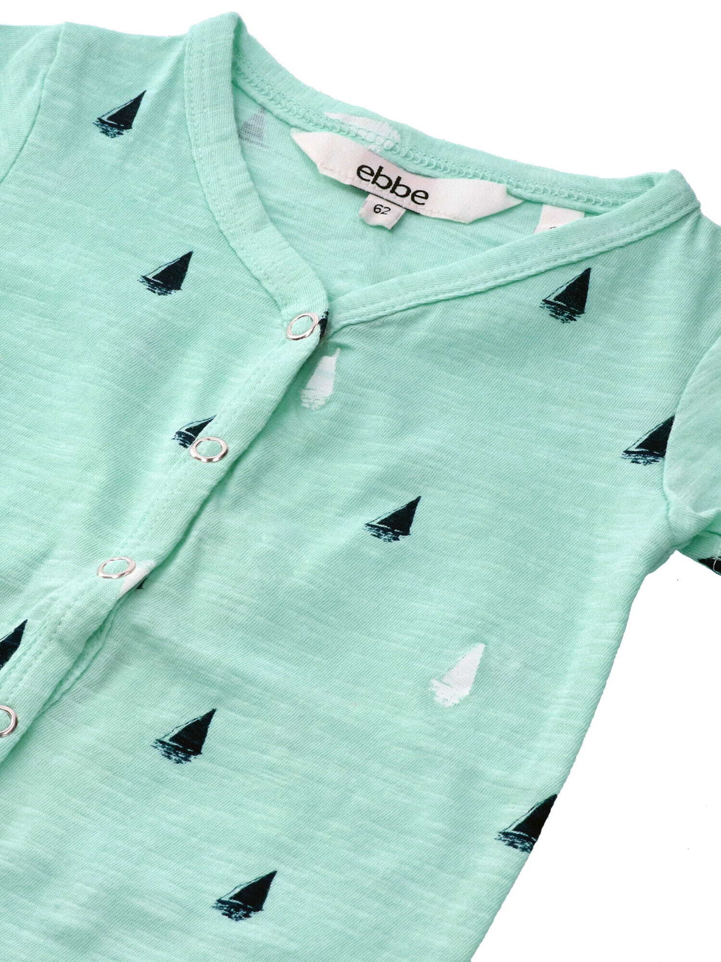 Ebbe Romper/Bodysuit 'Sea' in Green