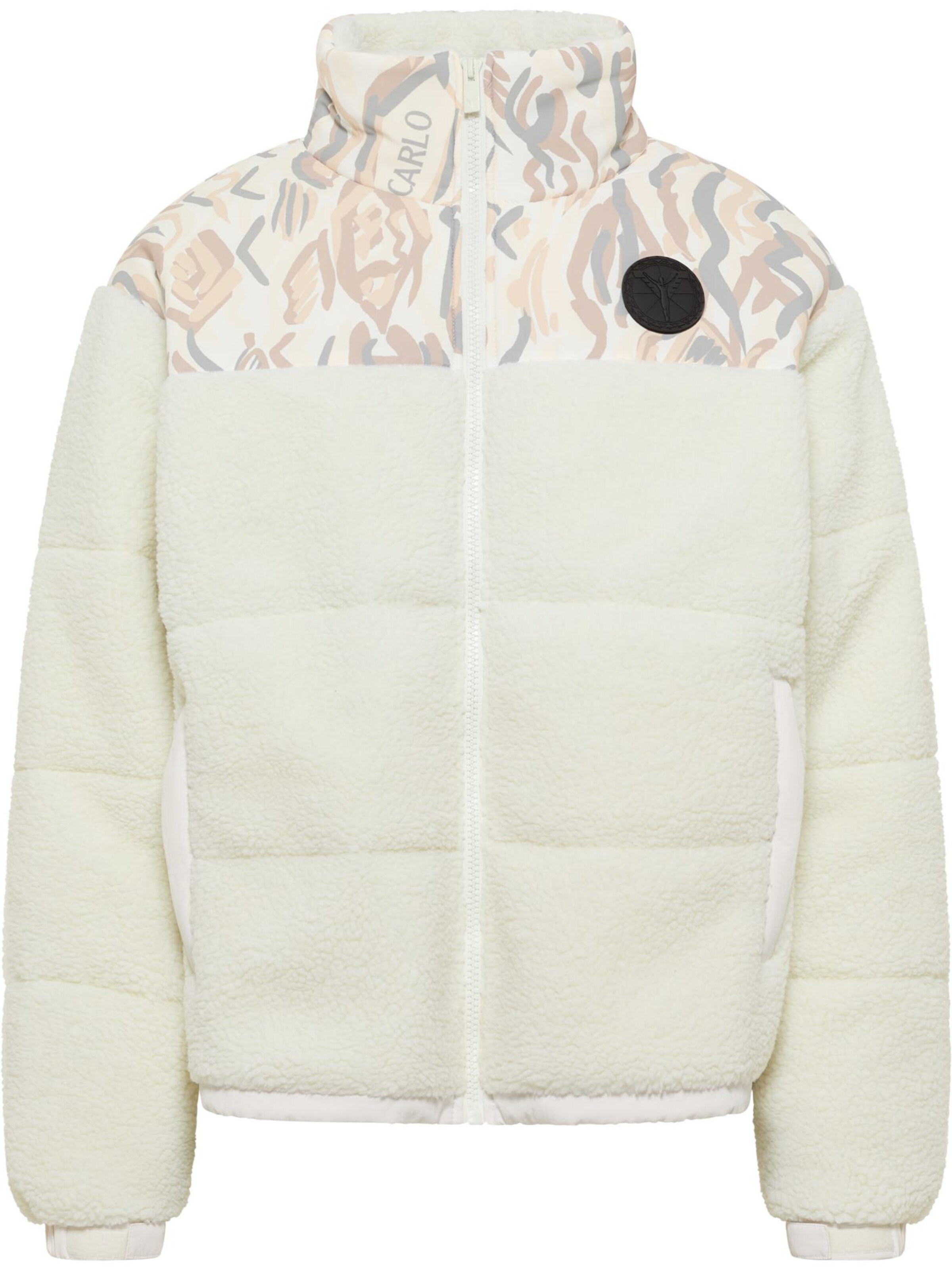 Carlo Colucci Jacke in Weiß: Vorderseite