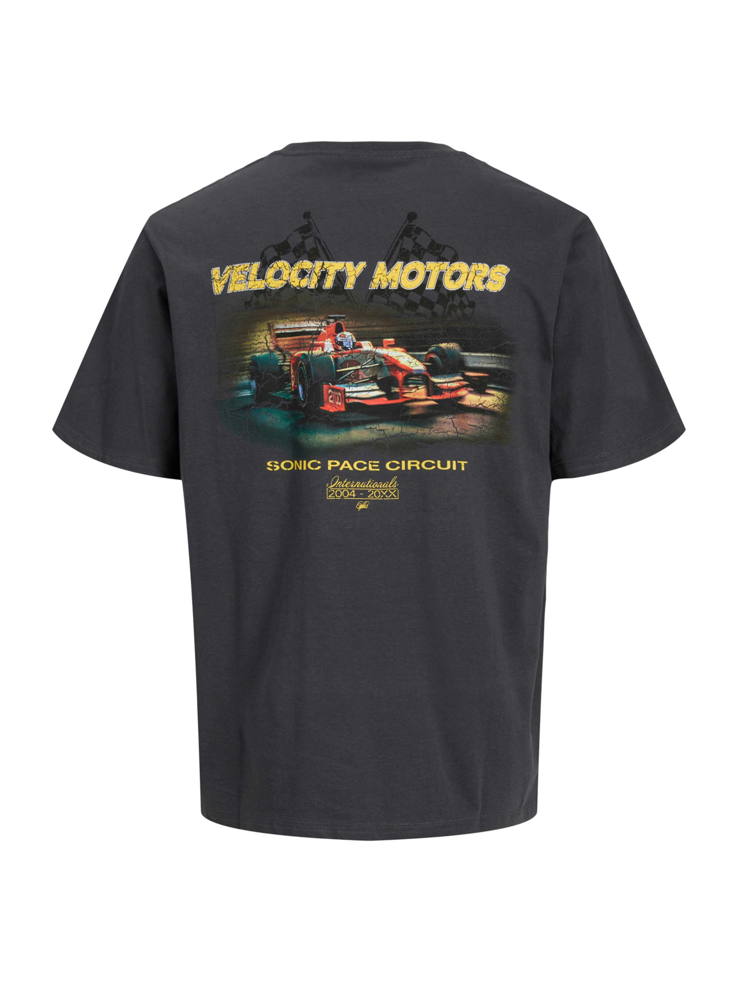 JACK & JONES T-shirt 'JORFORMULA GALLERY' i grå