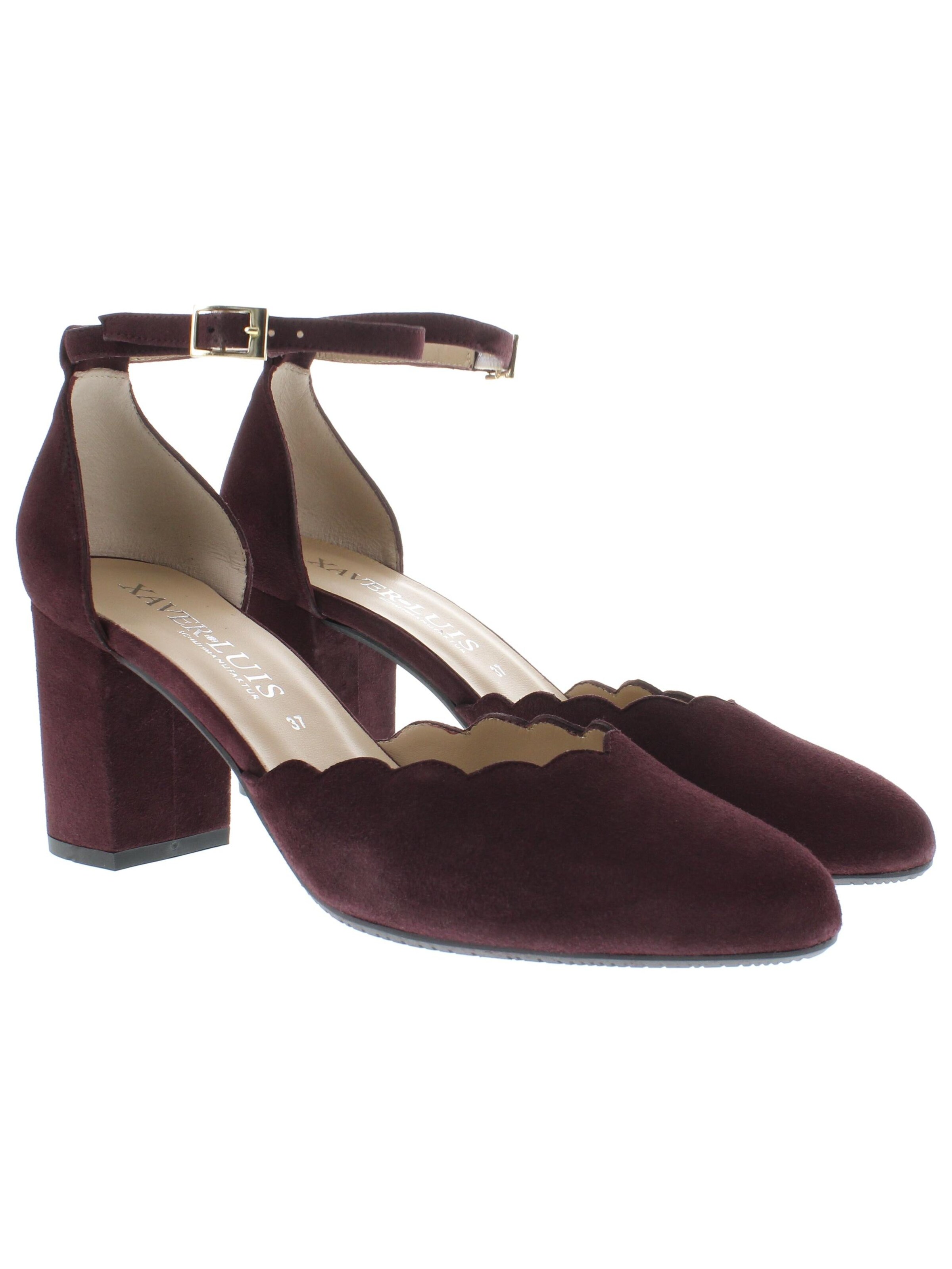 XAVER LUIS Schuhmanufaktur Pumps 'VIOLA' in Red