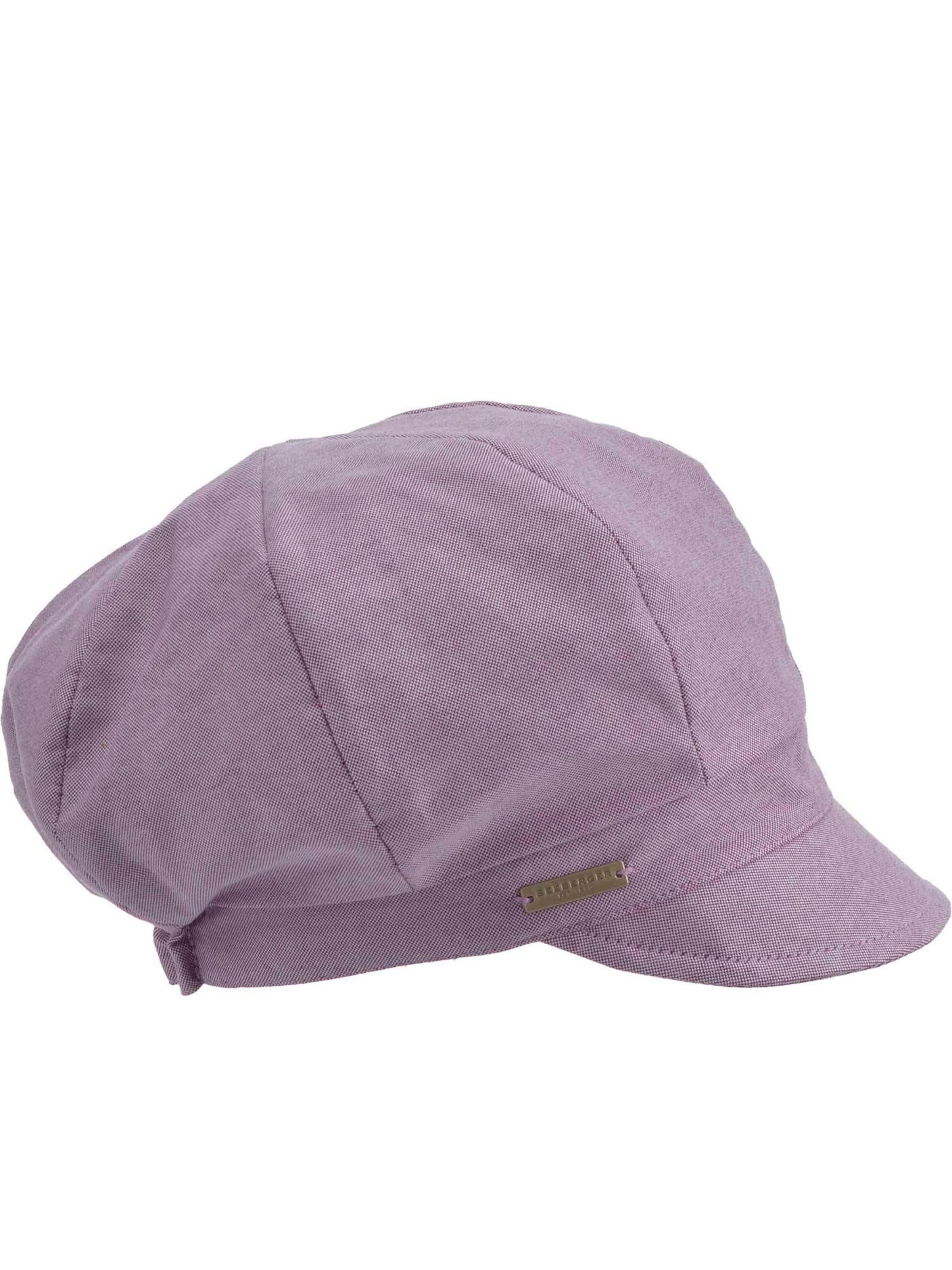 Seeberger Cap 'Cap'‌‌‌‌‌‌ in Lila: Vorderseite