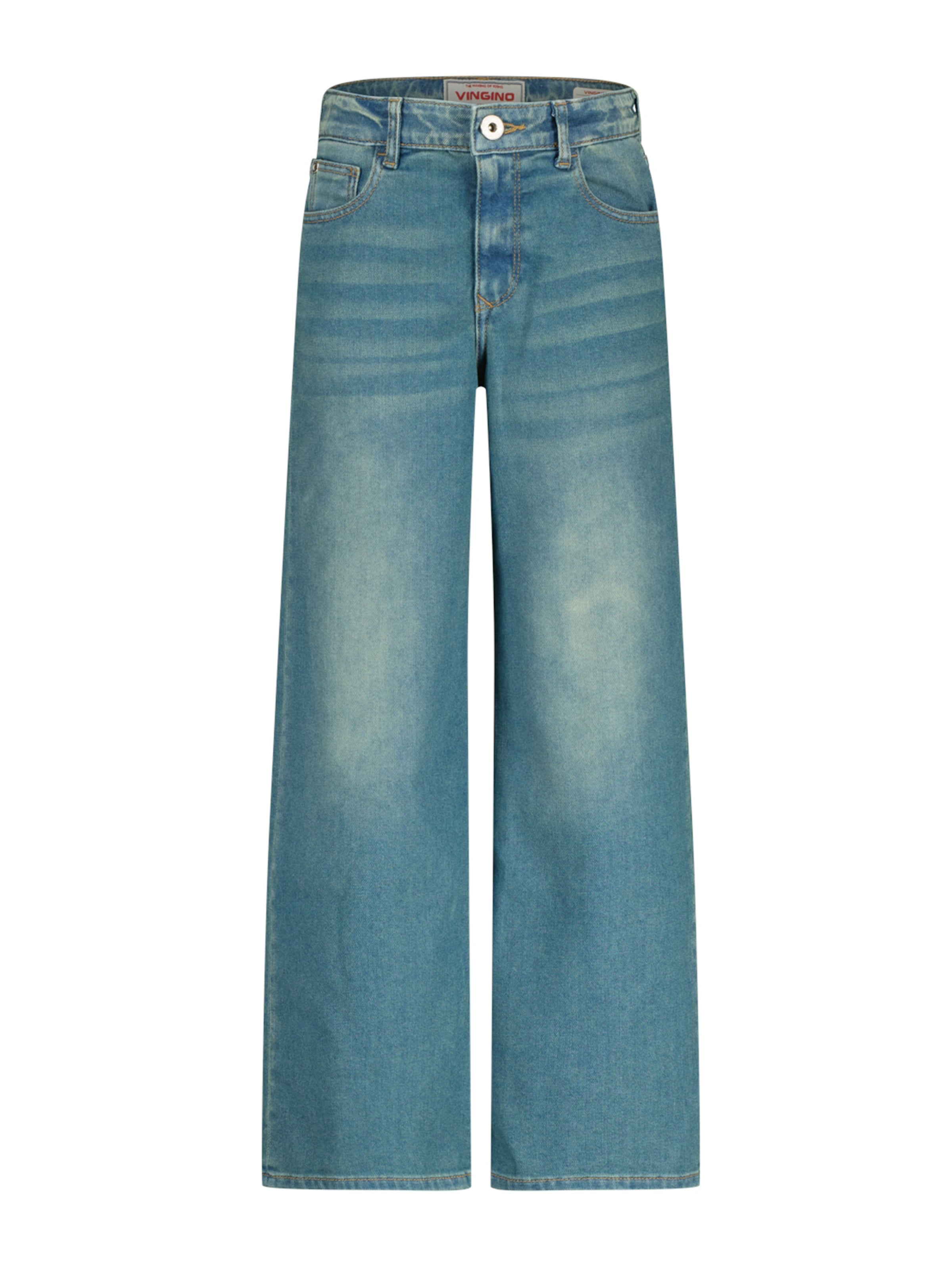 VINGINO Laiad sääred Teksapüksid 'Carice', värv sinine: eest vaates