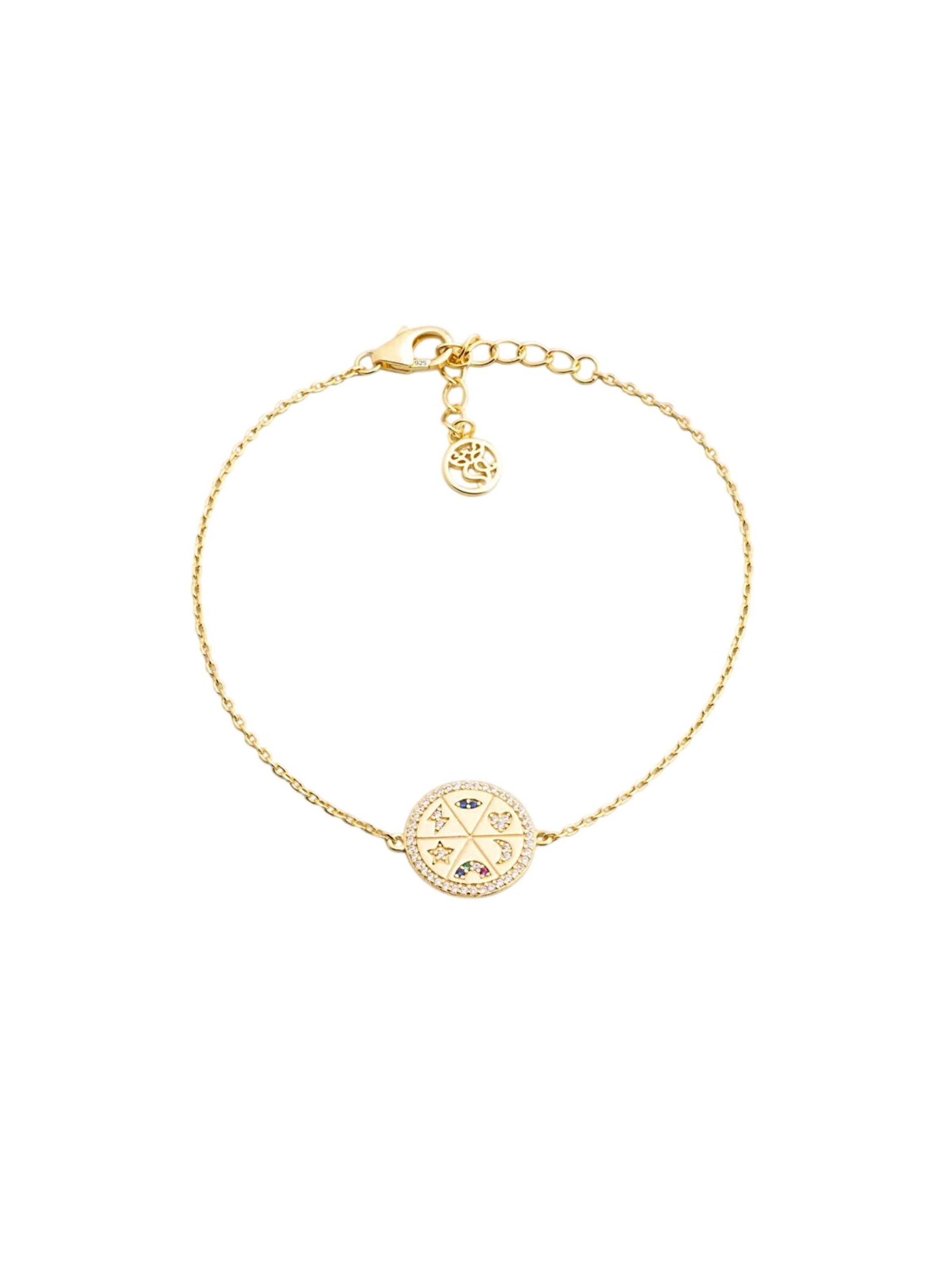 So Chic Armband in Goud: voorkant