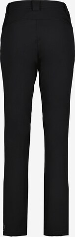 LUHTA Slimfit Spodnie outdoor 'Erottaja' w kolorze czarny