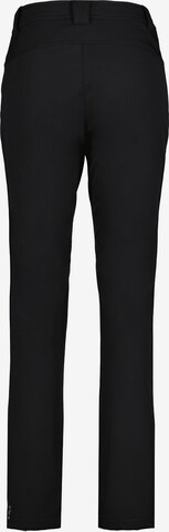 LUHTA Slim fit Outdoor trousers 'Erottaja' in Black