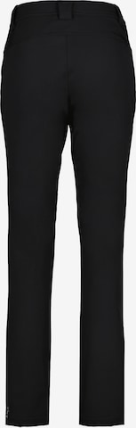 LUHTA Slimfit Outdoorové kalhoty 'Erottaja' – černá