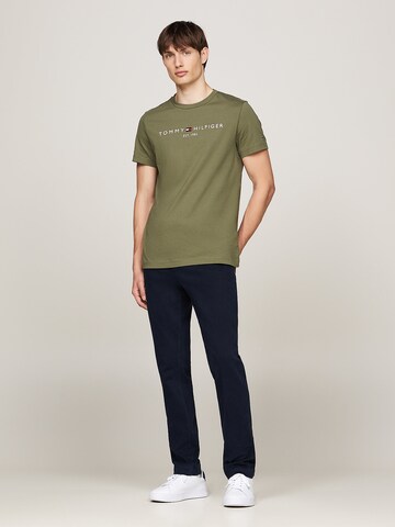 Regular fit Tricou de la TOMMY HILFIGER pe verde