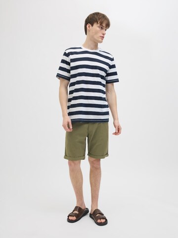 regular Pantaloni 'JREBFIVERS' di JJ Rebel in verde