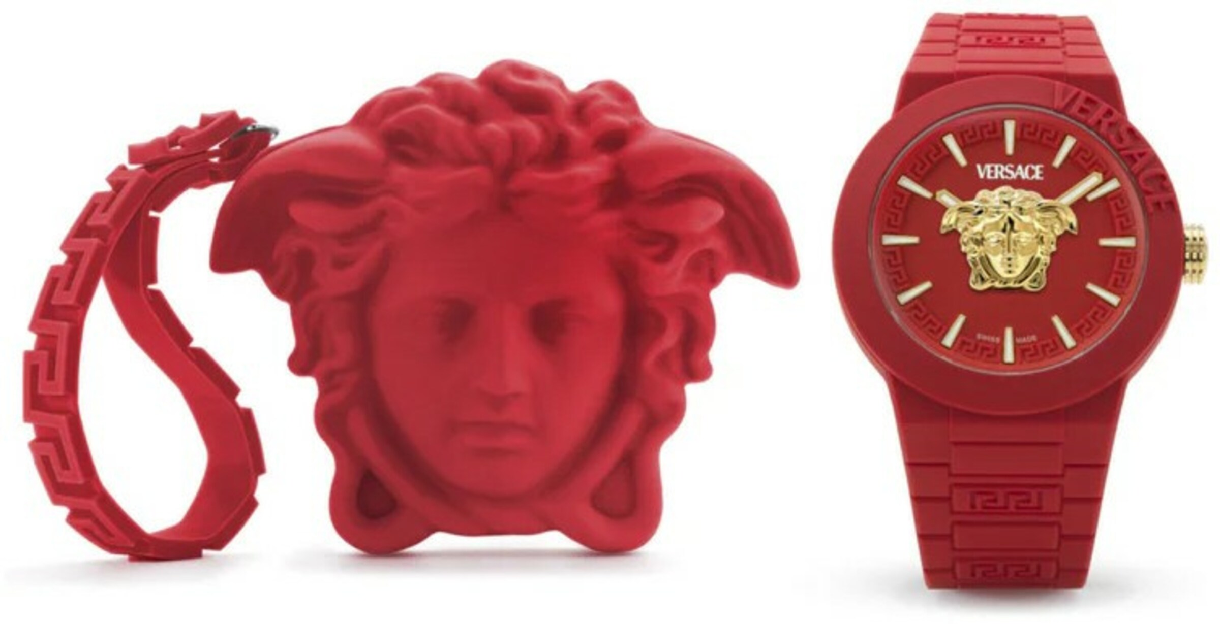 VERSACE Analoog horloge in Rood