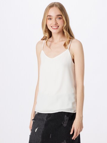 Trendyol Top in Beige: front