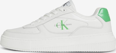 Calvin Klein Jeans Sneakers laag in de kleur Groen / Wit, Productweergave