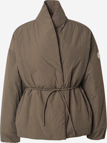 bēšs No. 1 Como Starpsezonu jaka: no priekšpuses