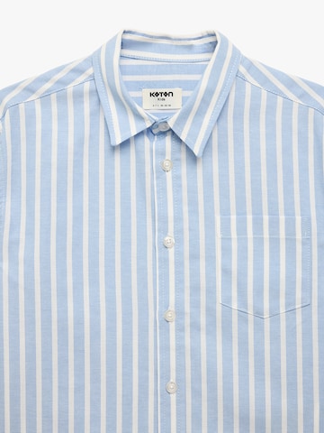 Koton Regular fit Button up shirt in Blue