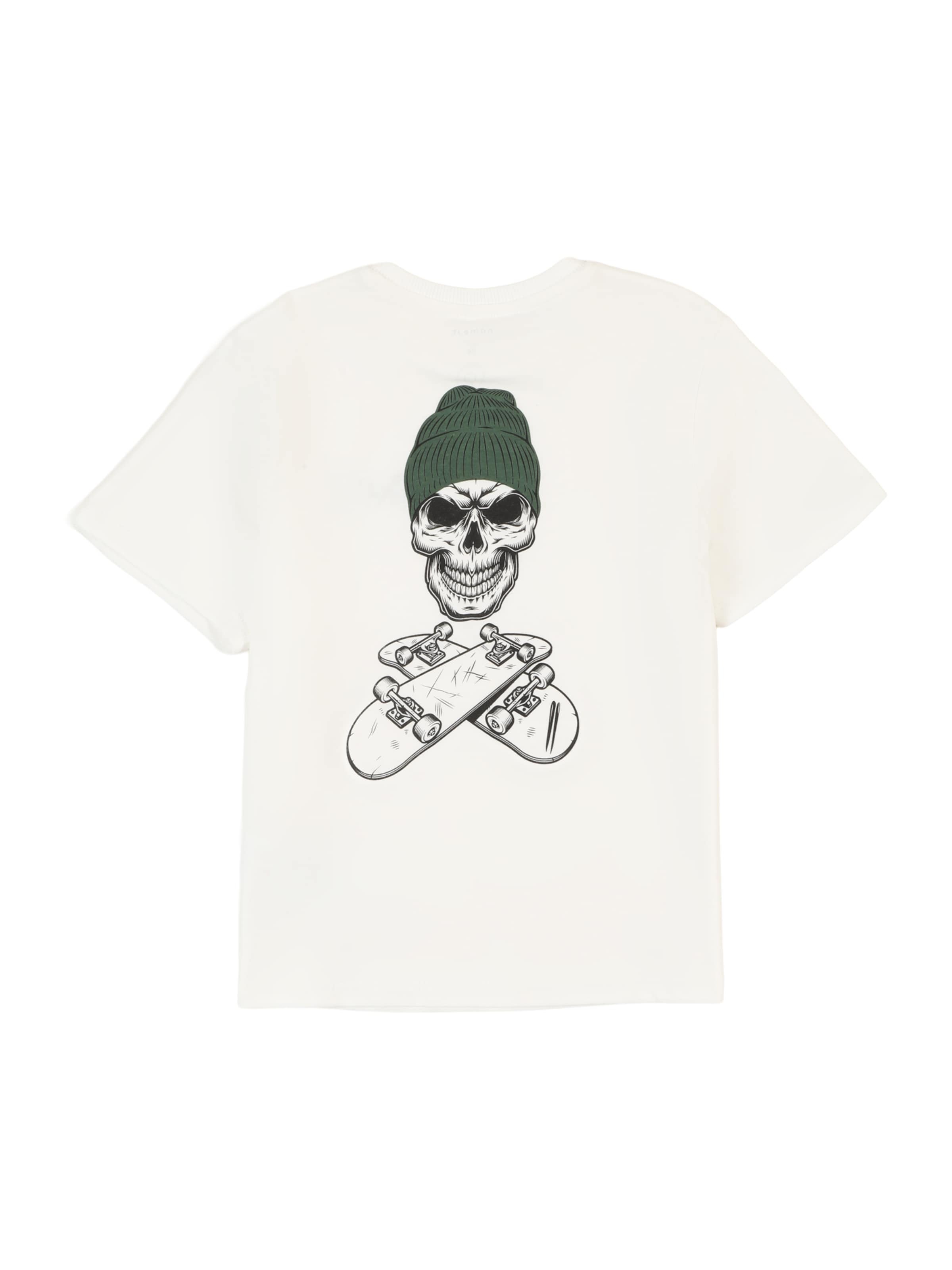 NAME IT - Camiseta 'NKMNOTTI' en blanco