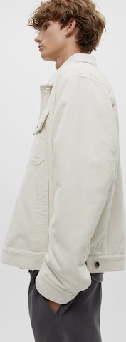 Veste mi-saison Pull&Bear en blanc