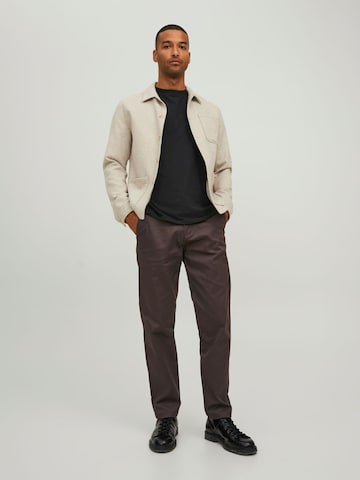 JACK & JONES Regular Broek 'Kane Pablo' in Bruin