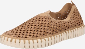 Slip on ILSE JACOBSEN en beige : devant