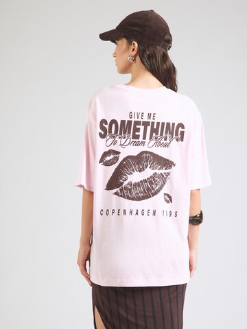 T-shirt 'VMLAURA' VERO MODA en rose : devant