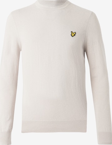 Lyle & Scott Trui in Beige: voorkant