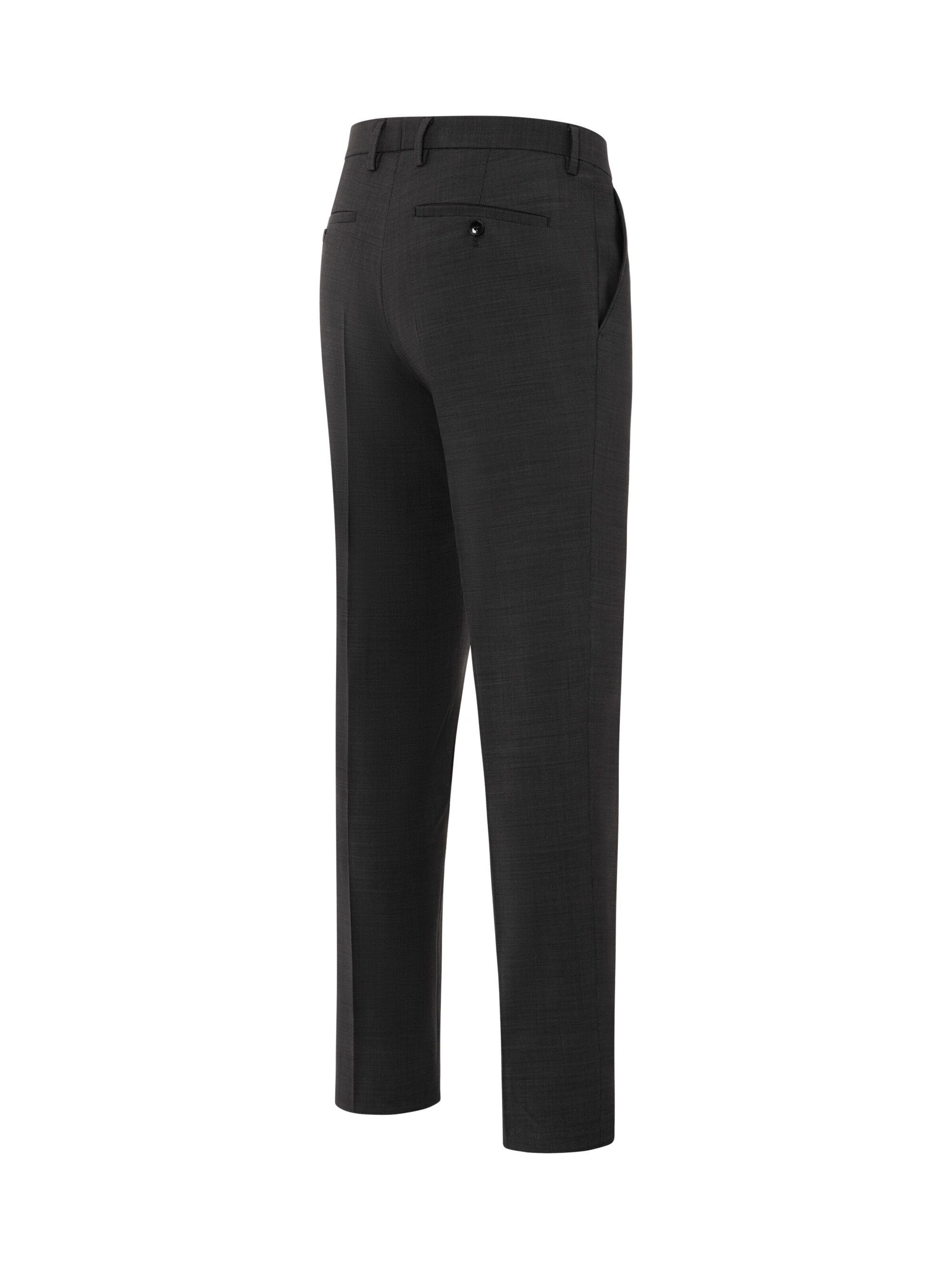 BENVENUTO Slim fit Pants 'NERO' in Grey