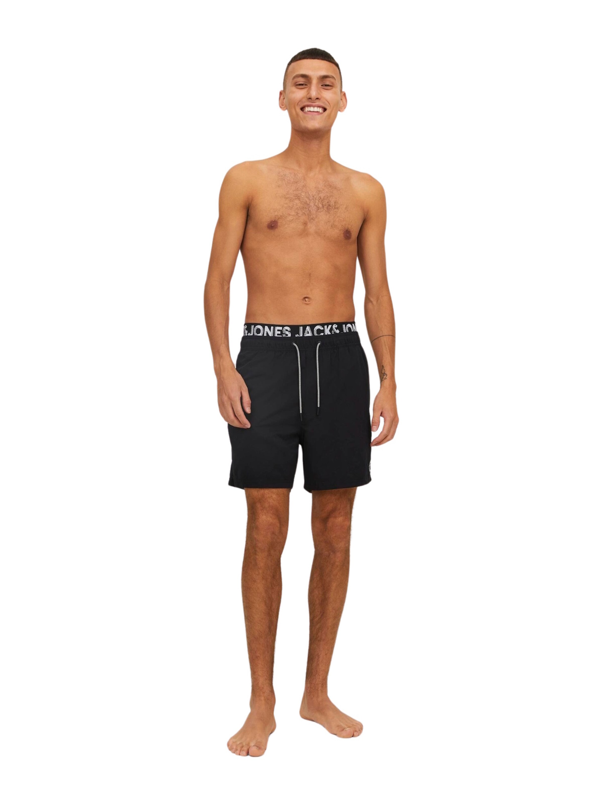 JACK & JONES - Bermudas 'JPSTFiji' en negro