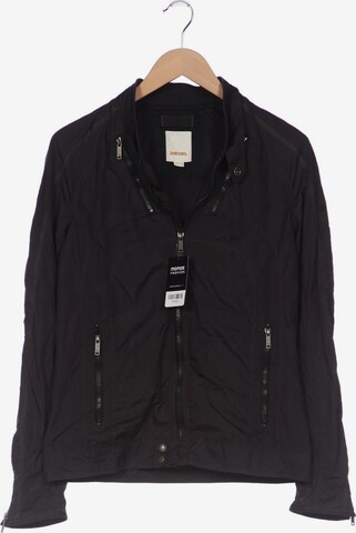 DIESEL Jacket & Coat in M in Black: front