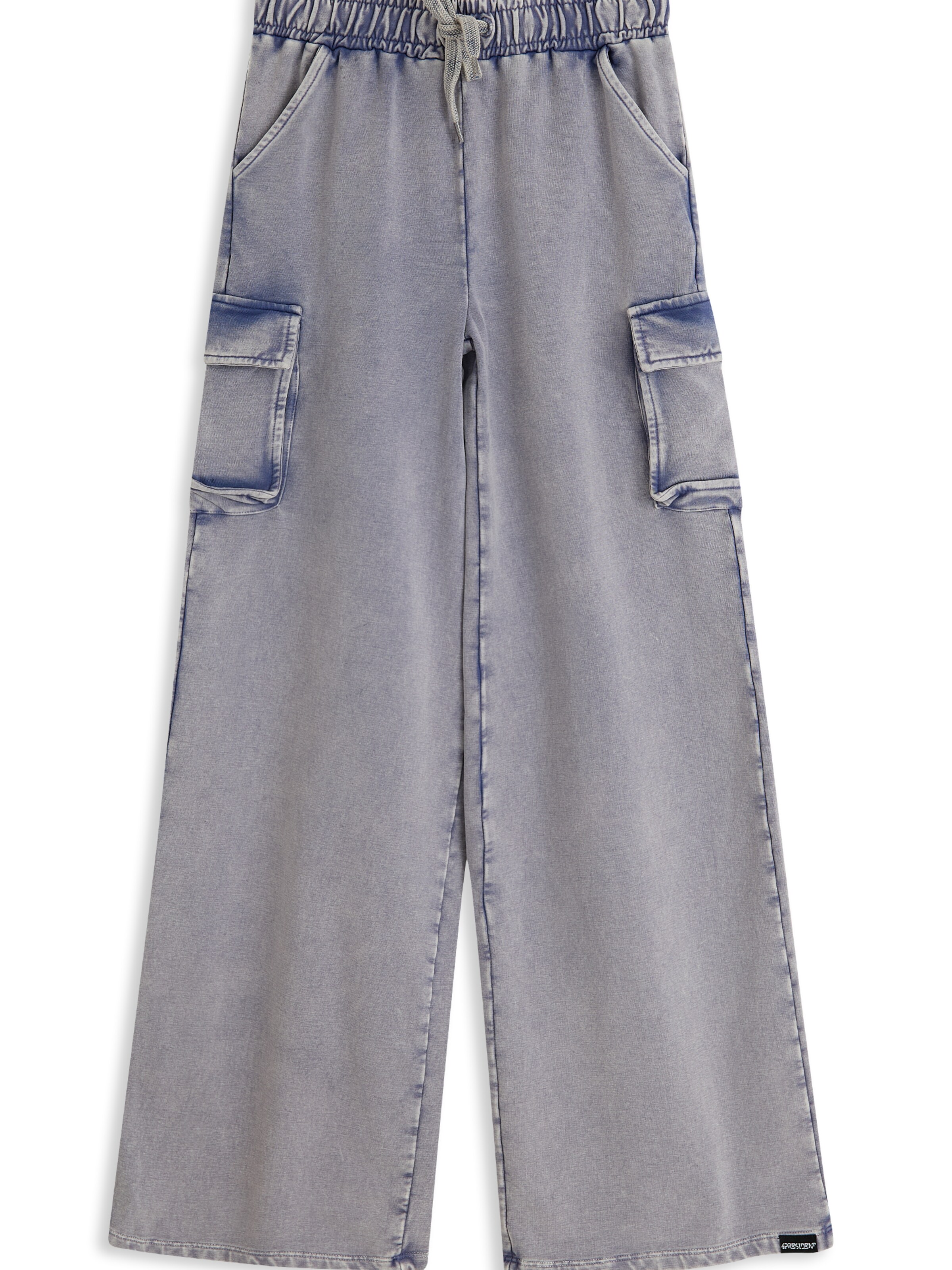 4PRESIDENT Wide Leg Hose 'Maxim'‌ in Blau: Vorderseite