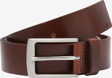 JACK & JONES Belt 'Stockholm' in Brown: front