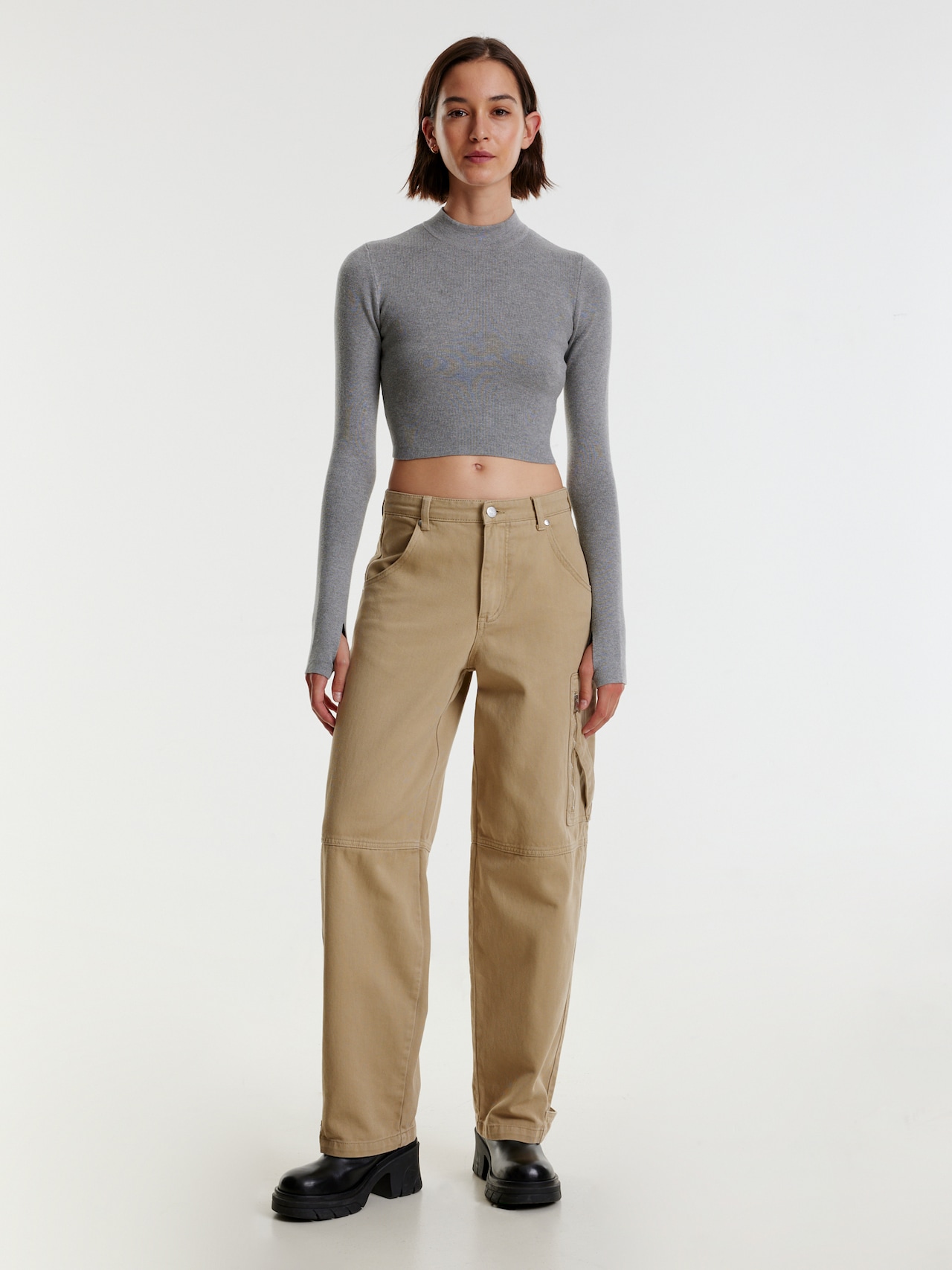 EDITED Jersey gris moteado