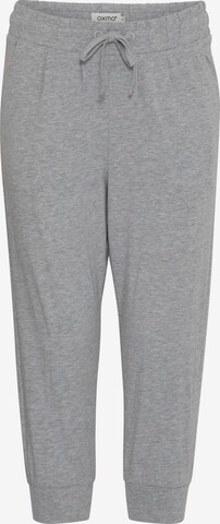 Oxmo Tapered Chino Pants 'ODDA' in Grey: front