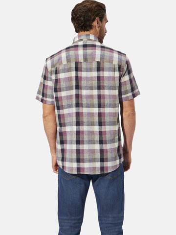 BABISTA Regular fit Button Up Shirt 'Lencio' in Purple