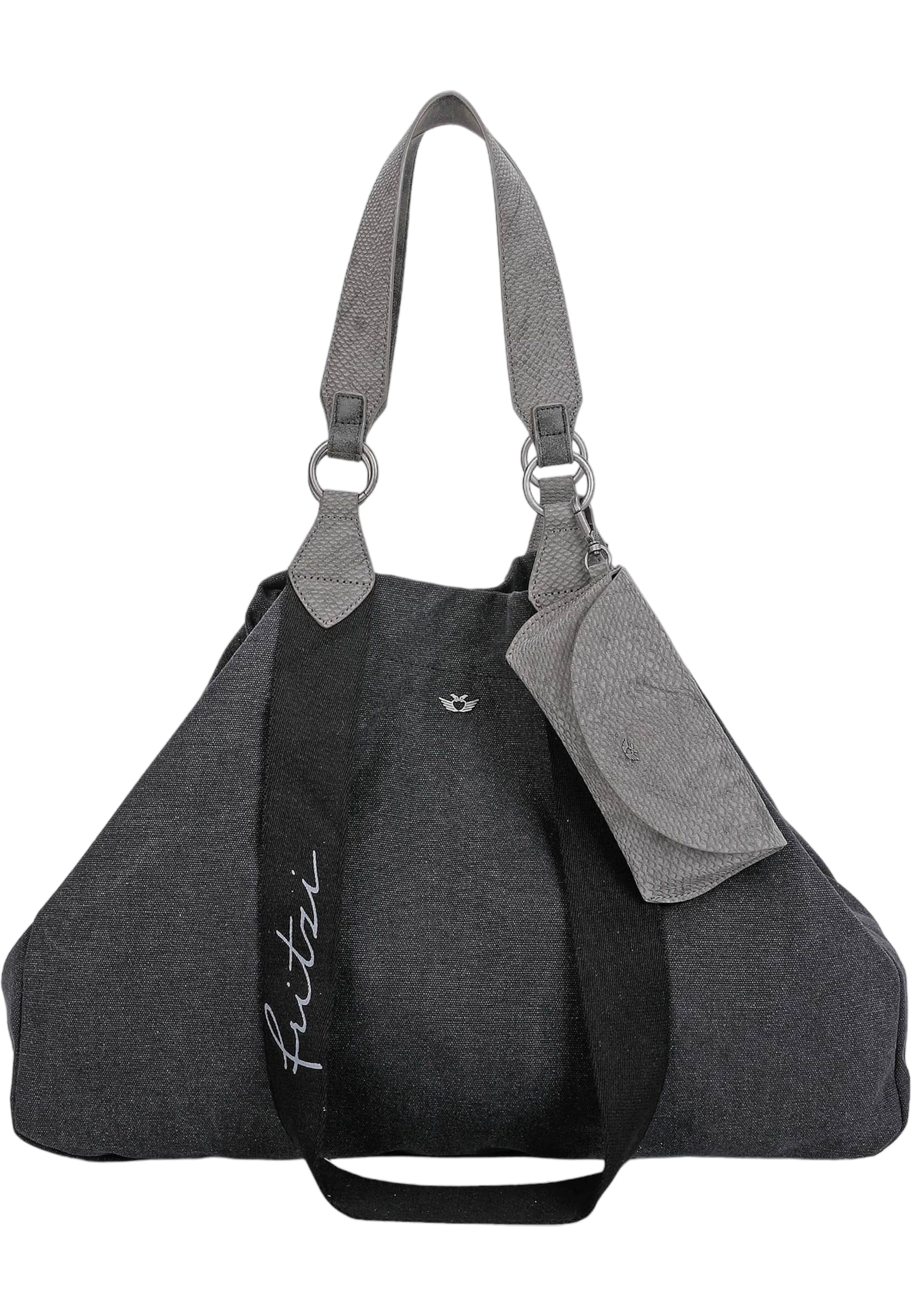 Fritzi aus Preußen Shopper 'Izzy' in Black: front
