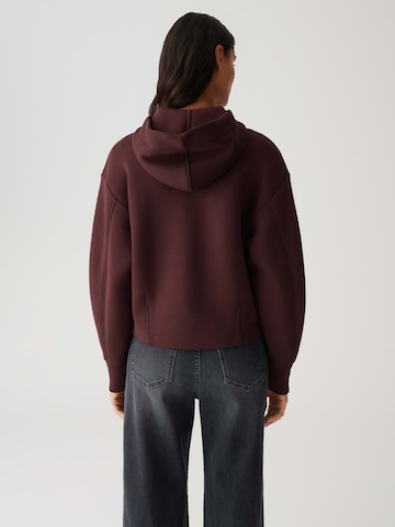 OPUS - Sudadera con cremallera 'Gulnora' en rojo