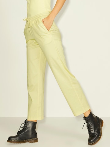 JJXX Regular Trousers 'Alva' in Yellow