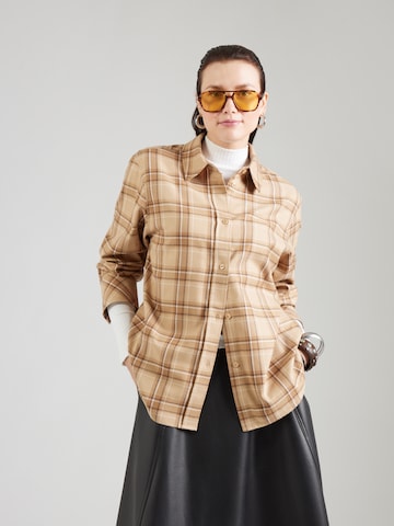 & Other Stories Blus i beige: framsida