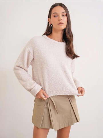 Pullover 'Pullover' di MixRay in beige: frontale