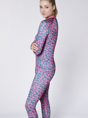 CHIEMSEE Set ' im Leo Allover Print ' in Pink