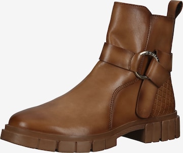 bugatti Ankle Boots in Brown: front