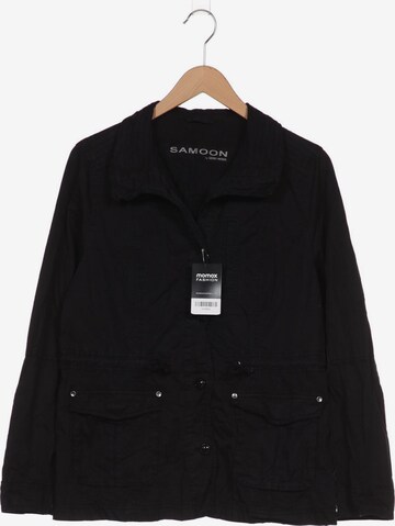 SAMOON Jacket & Coat in XL in Black: front