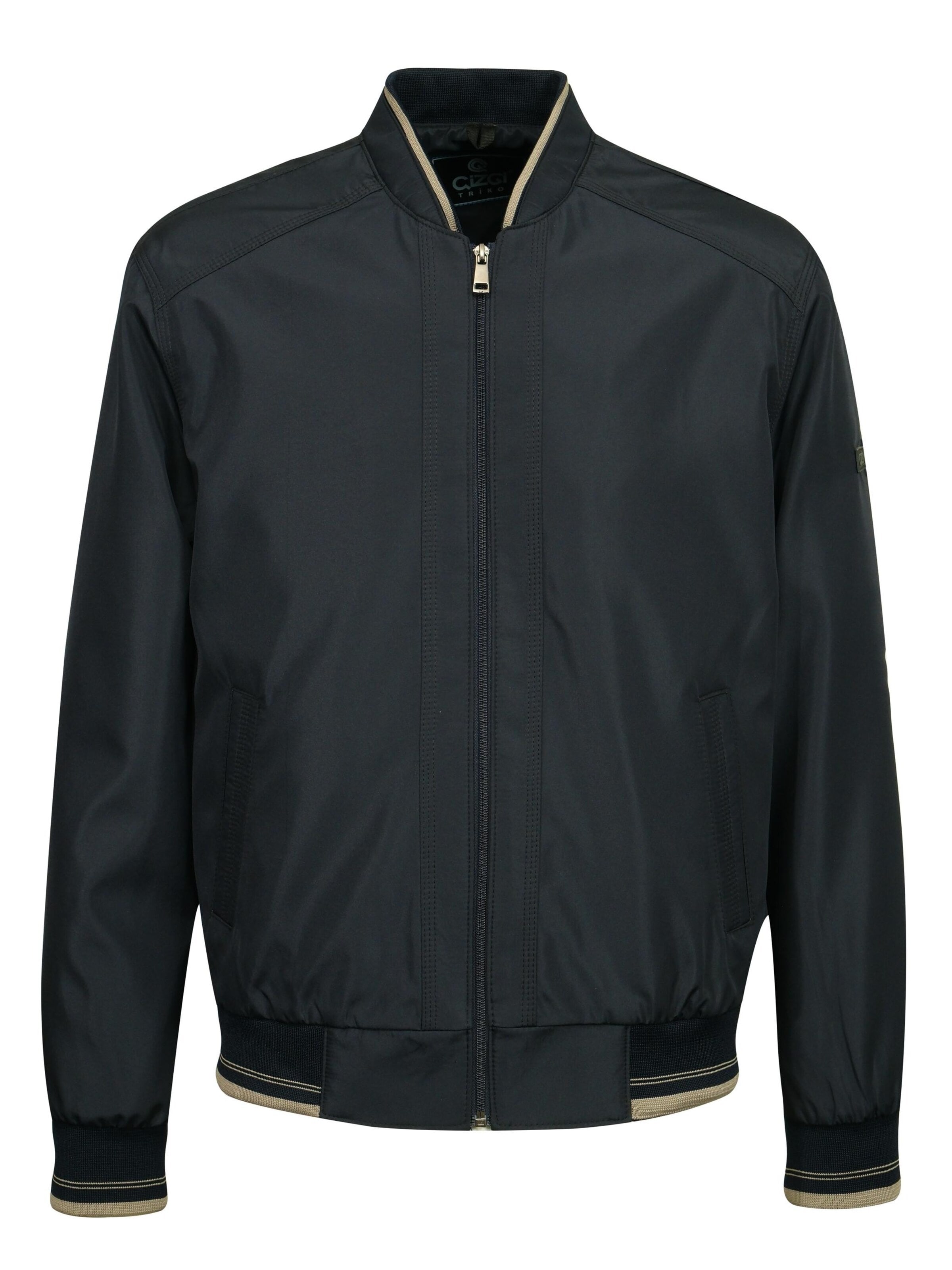 Cizgi Triko Übergangsjacke‌‌‌‌‌‌‌‌ in Blau: Vorderseite