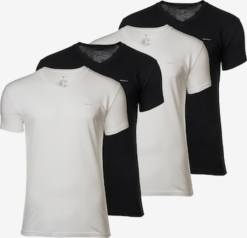 GANT T-Shirt in Schwarz: Vorderseite