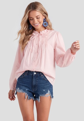 IZIA - Blusa em rosa