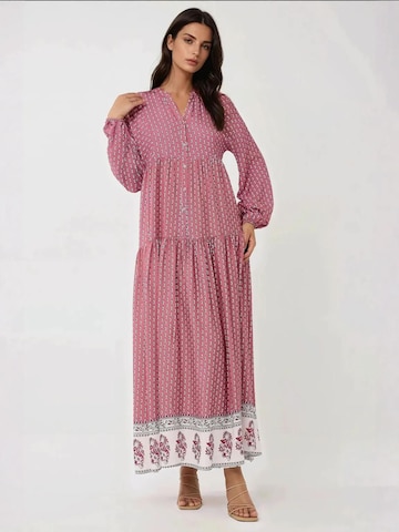 Hiccup Kleid in Rot: Vorderseite