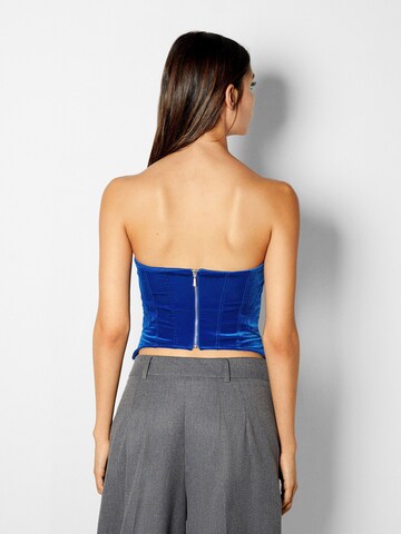 Bershka Top in Blue