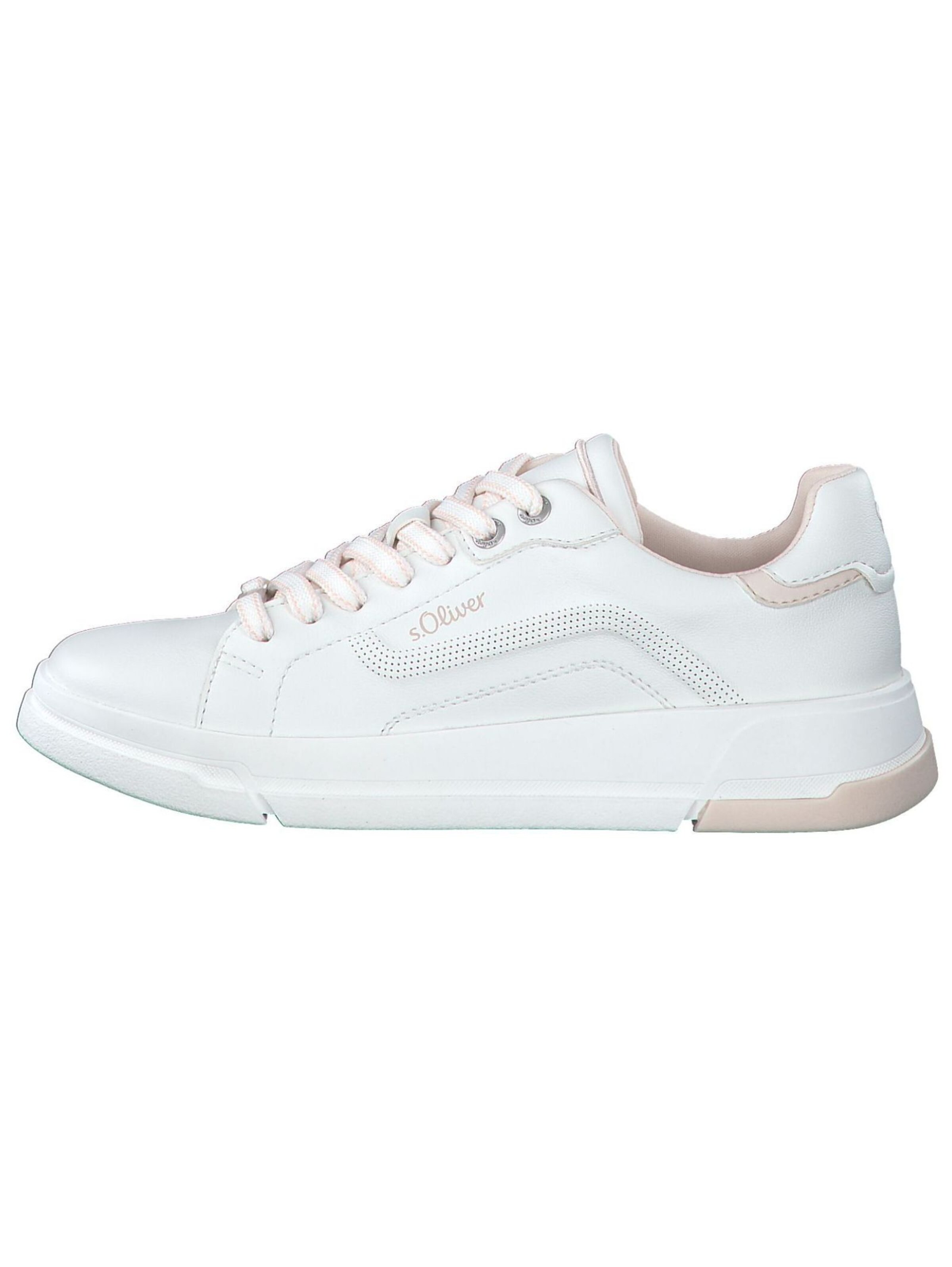 s.Oliver Platform trainers in White