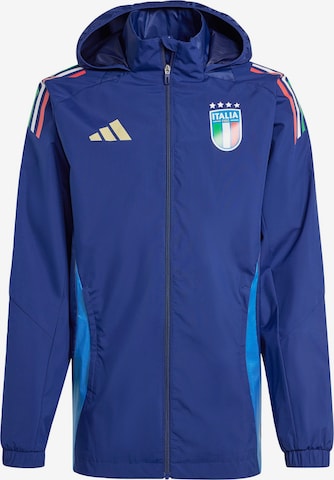 ADIDAS PERFORMANCE Athletic Jacket 'Italien Tiro 24 Competition' in Blue: front