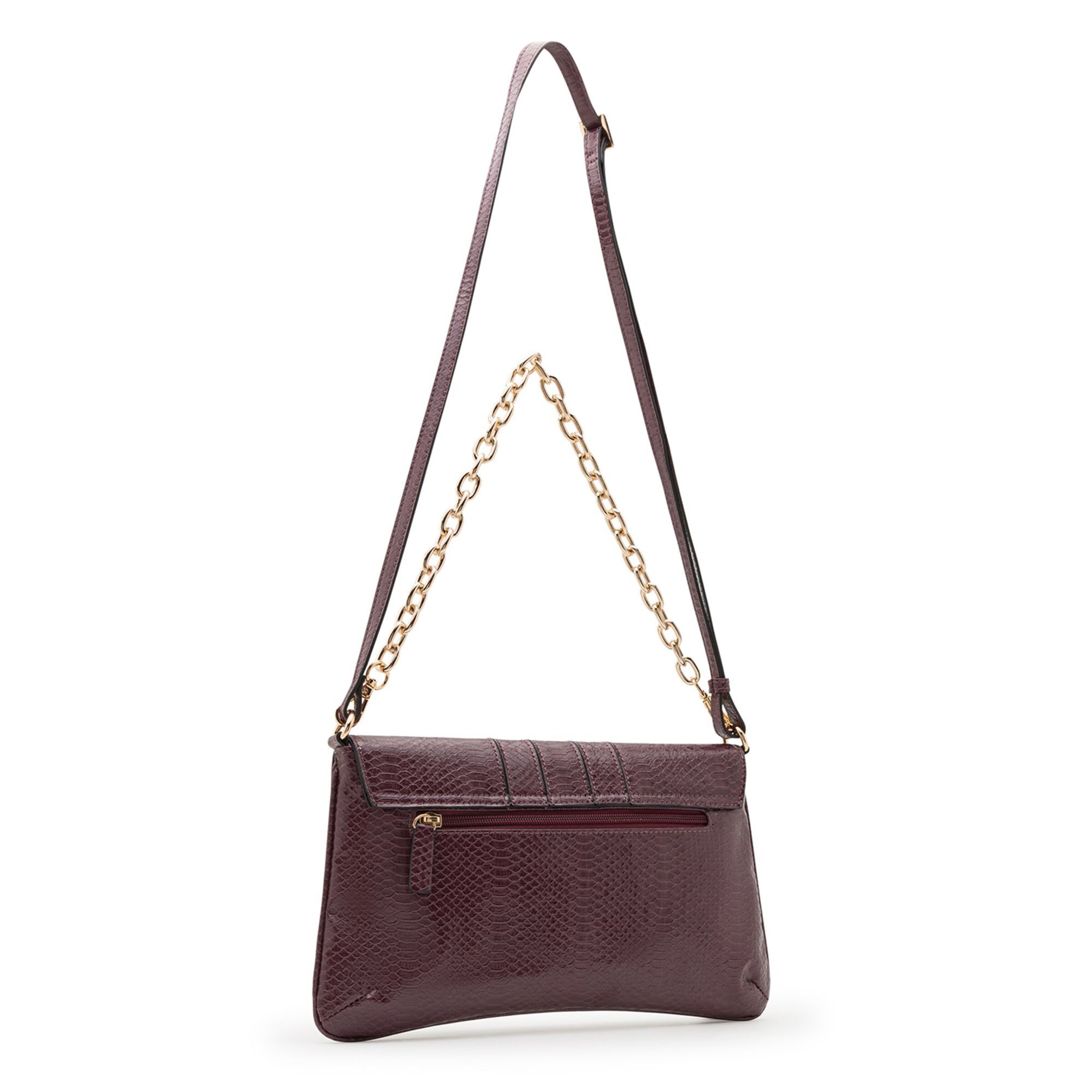 Borsa a spalla 'Nuria' di L.CREDI in rosso