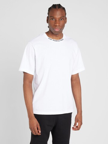 THE NORTH FACE Shirt 'ZUMU' in White: front
